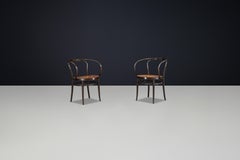 Set of Two Authentic Thonet Bentwood Armchairs, Austria – Late 20th Century
