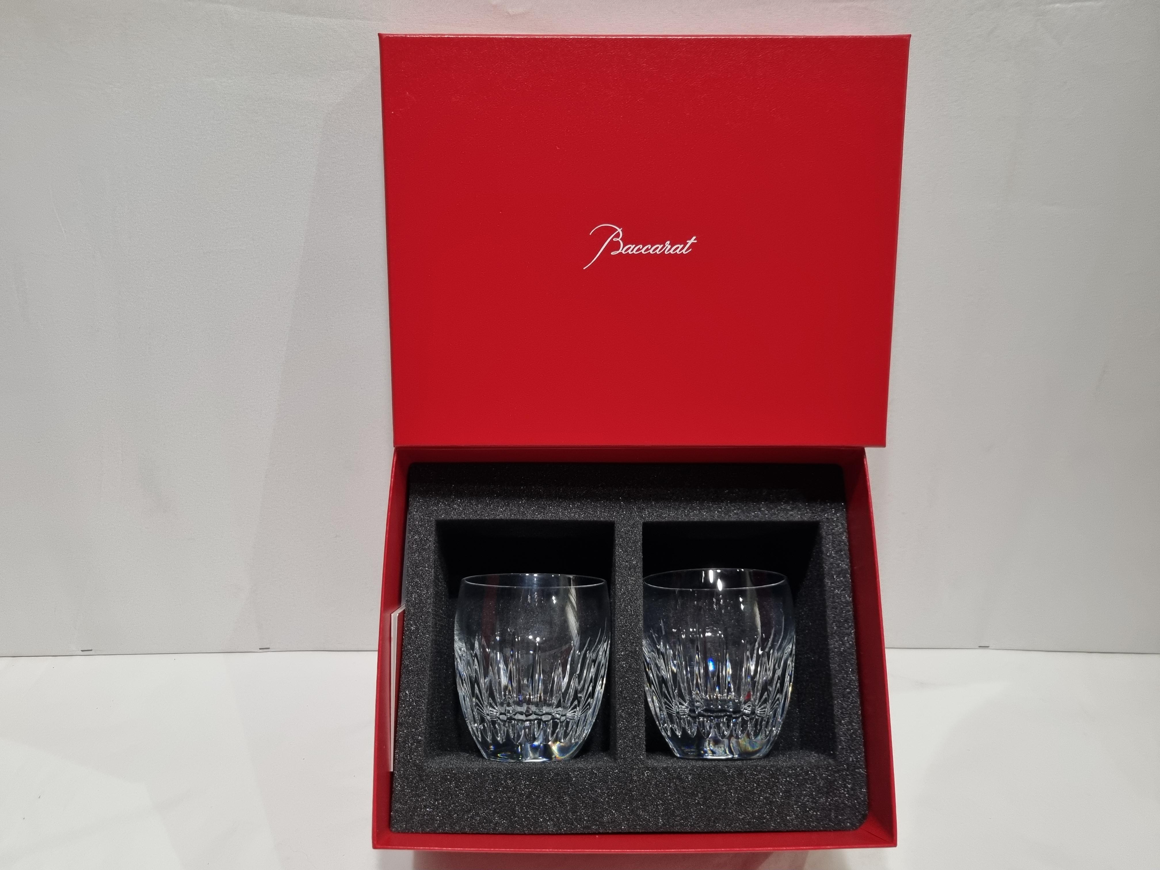 Modern Set Of Two Baccarat Crystal 