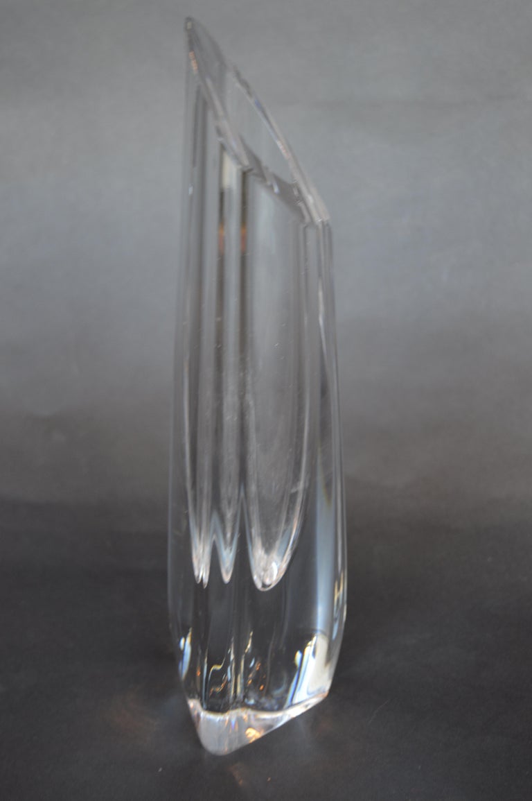 Set of Two Baccarat Vases For Sale at 1stDibs