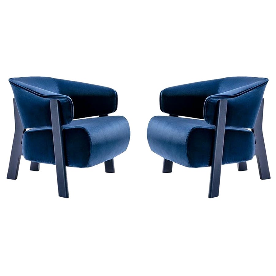 Juego de dos sillones ''Back-Wing Armchair'', Patricia Urquiola by Cassina en venta