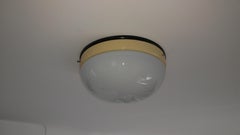 Set of Two Bauhaus Ceiling Lamps / Lights, 1940s