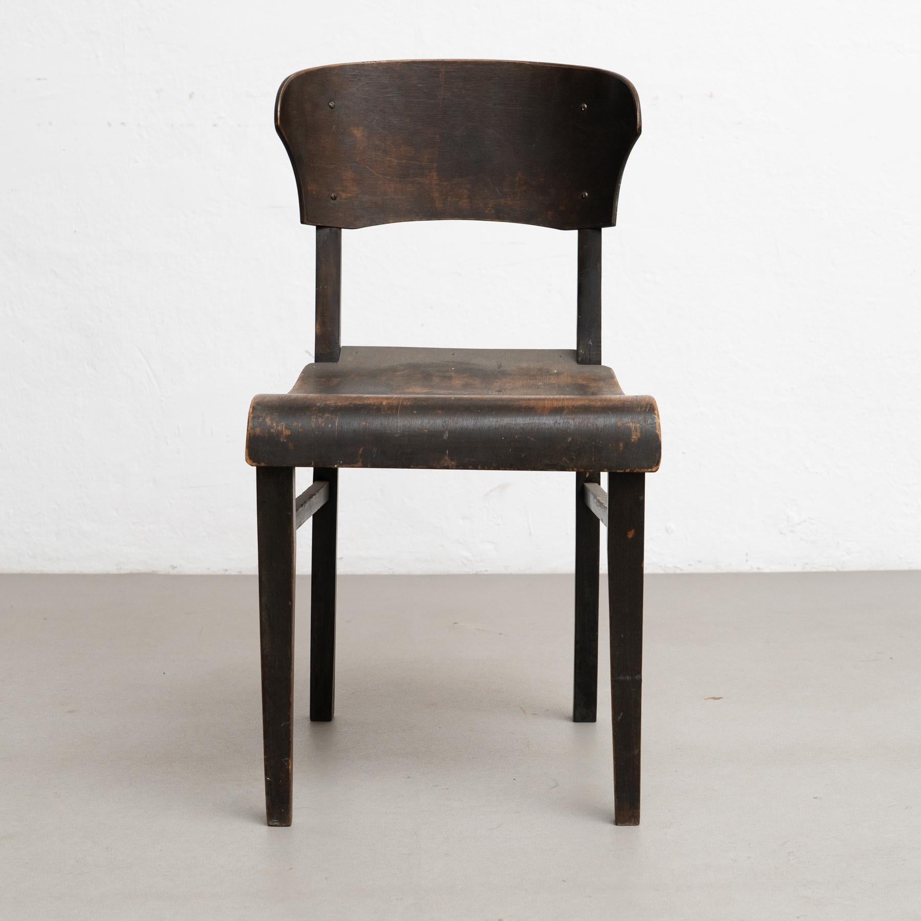 Set di due sedie in stile Bauhaus - Germania, anni '40 in vendita 4