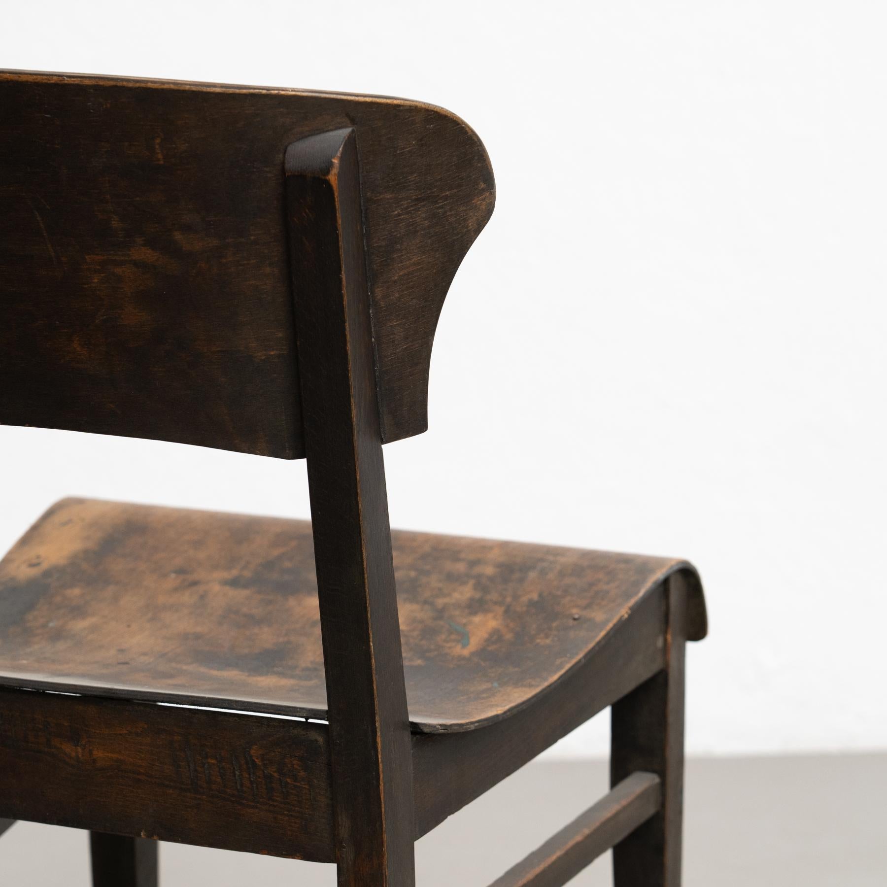 Set di due sedie in stile Bauhaus - Germania, anni '40 In condizioni buone in vendita a Barcelona, ES