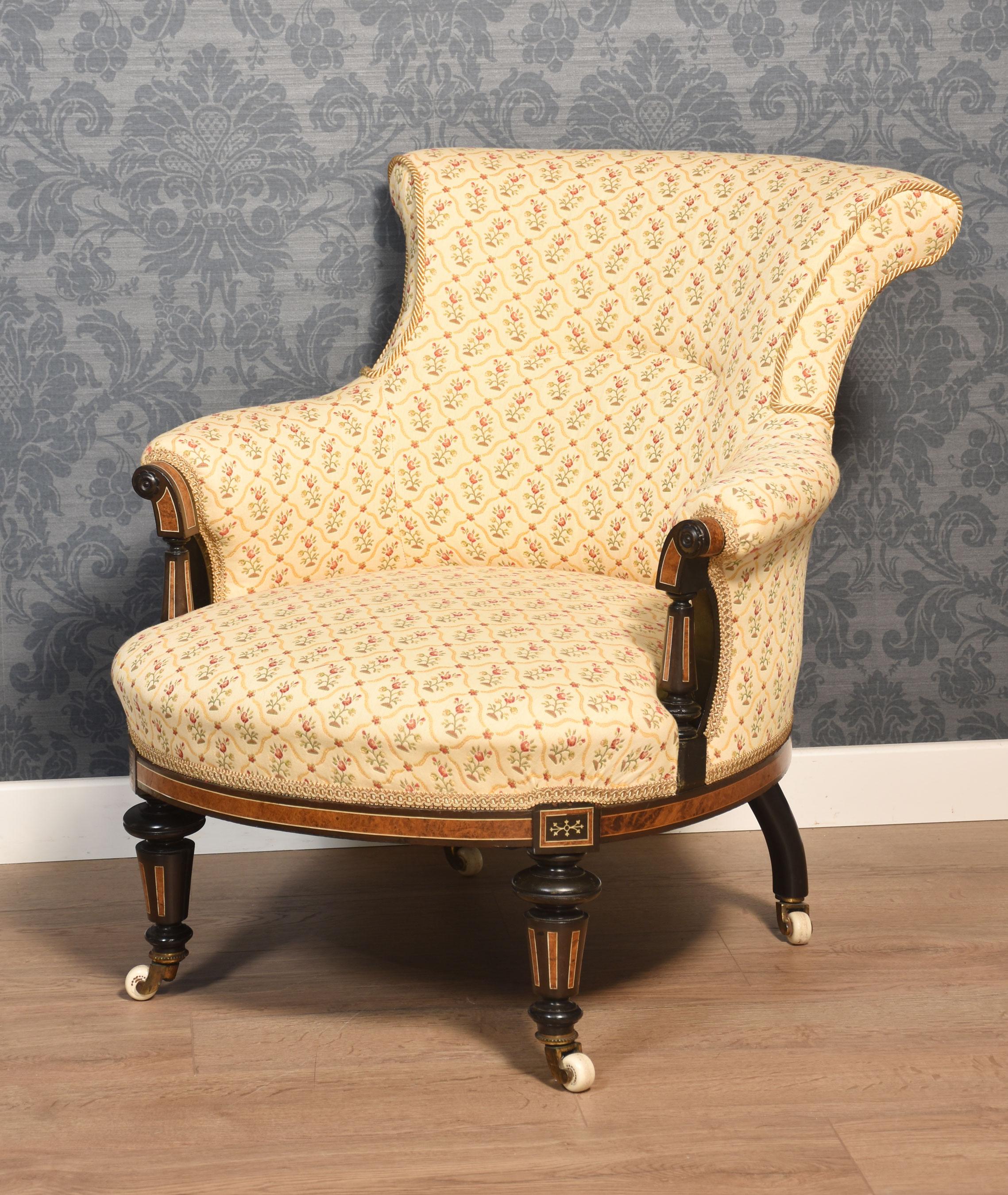 Ensemble de deux chaises de chambre en vente 1