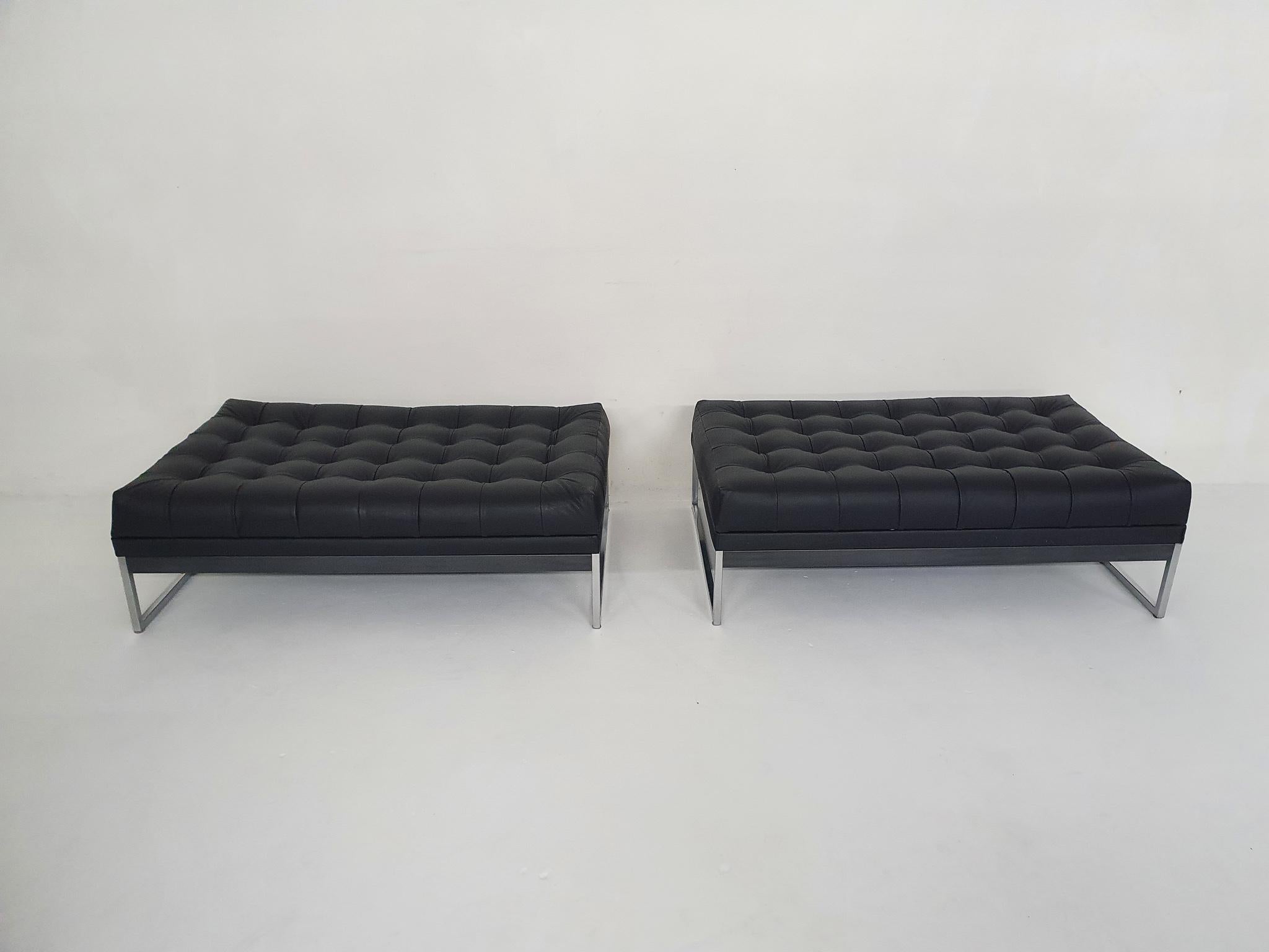 Dutch Set of Two Benches by AP-Originals, the Netherlands, 1960's For Sale