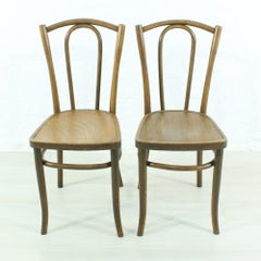 Set of Two Bentwood Chairs, circa 1920