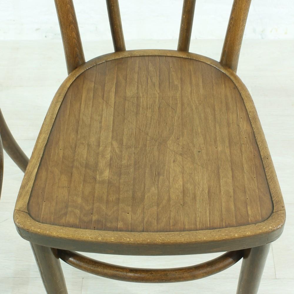 Set of Two Bentwood Chairs, circa 1920 For Sale 2