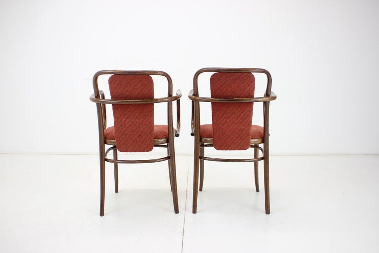 TON Bentwood chair ② Set of Two Bentwood Chairs, Ton 1989 For Sale at 1stDibs