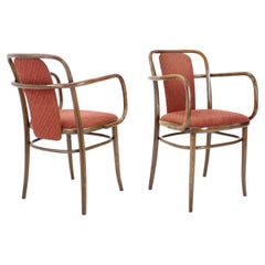 Retro Set of Two Bentwood Chairs, Ton 1989