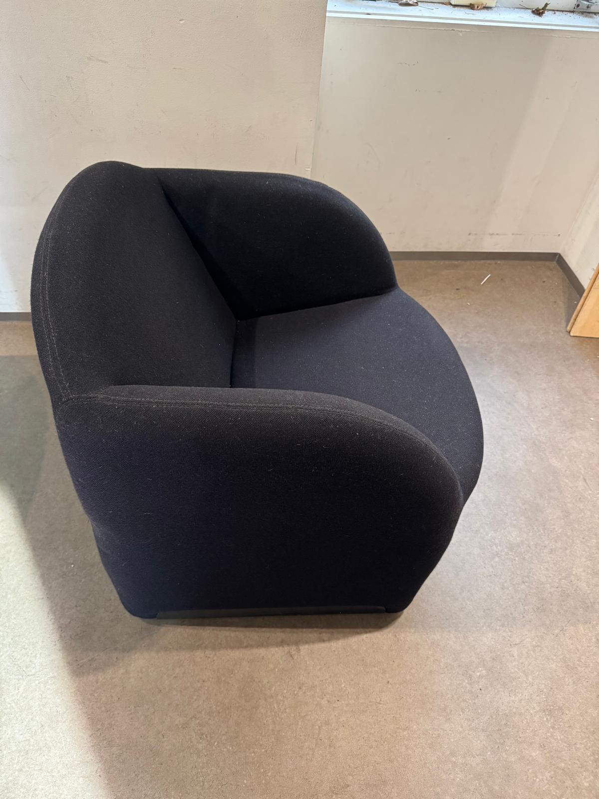 Set de deux Artifort Ben noirs en vente 3