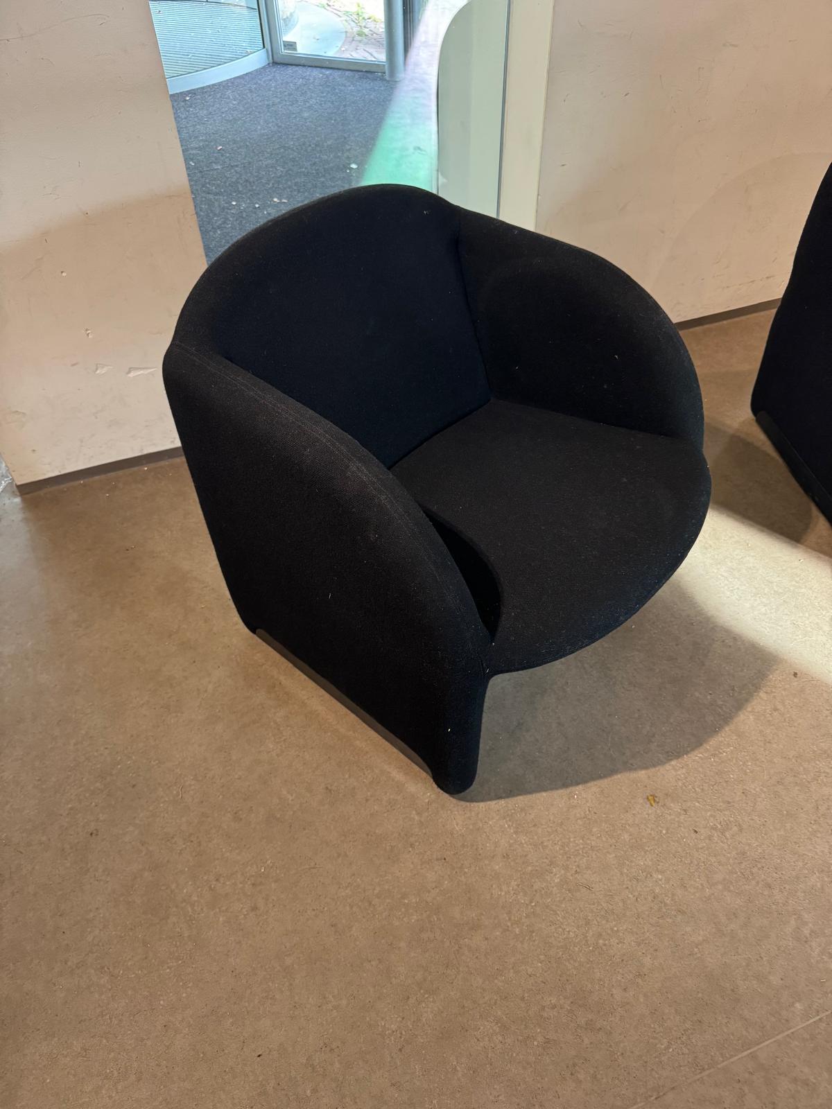 Set de deux Artifort Ben noirs en vente 7