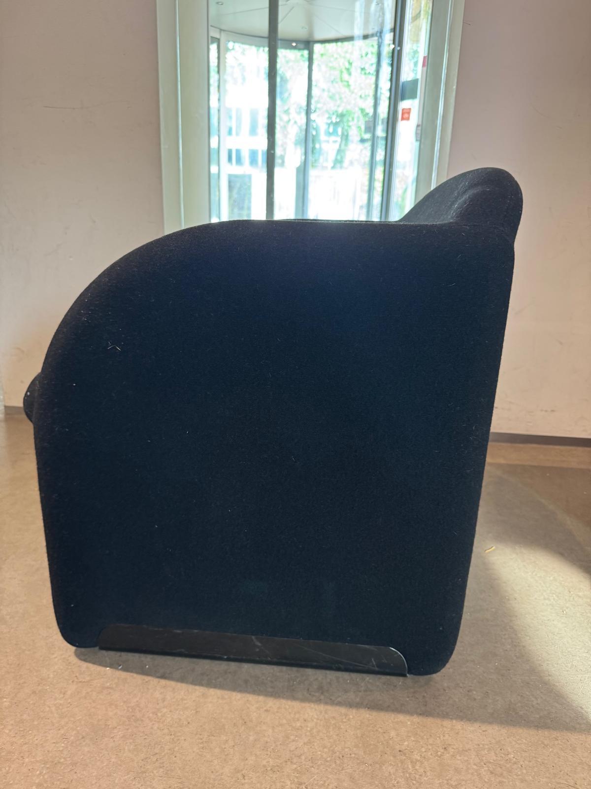 Set de deux Artifort Ben noirs en vente 1