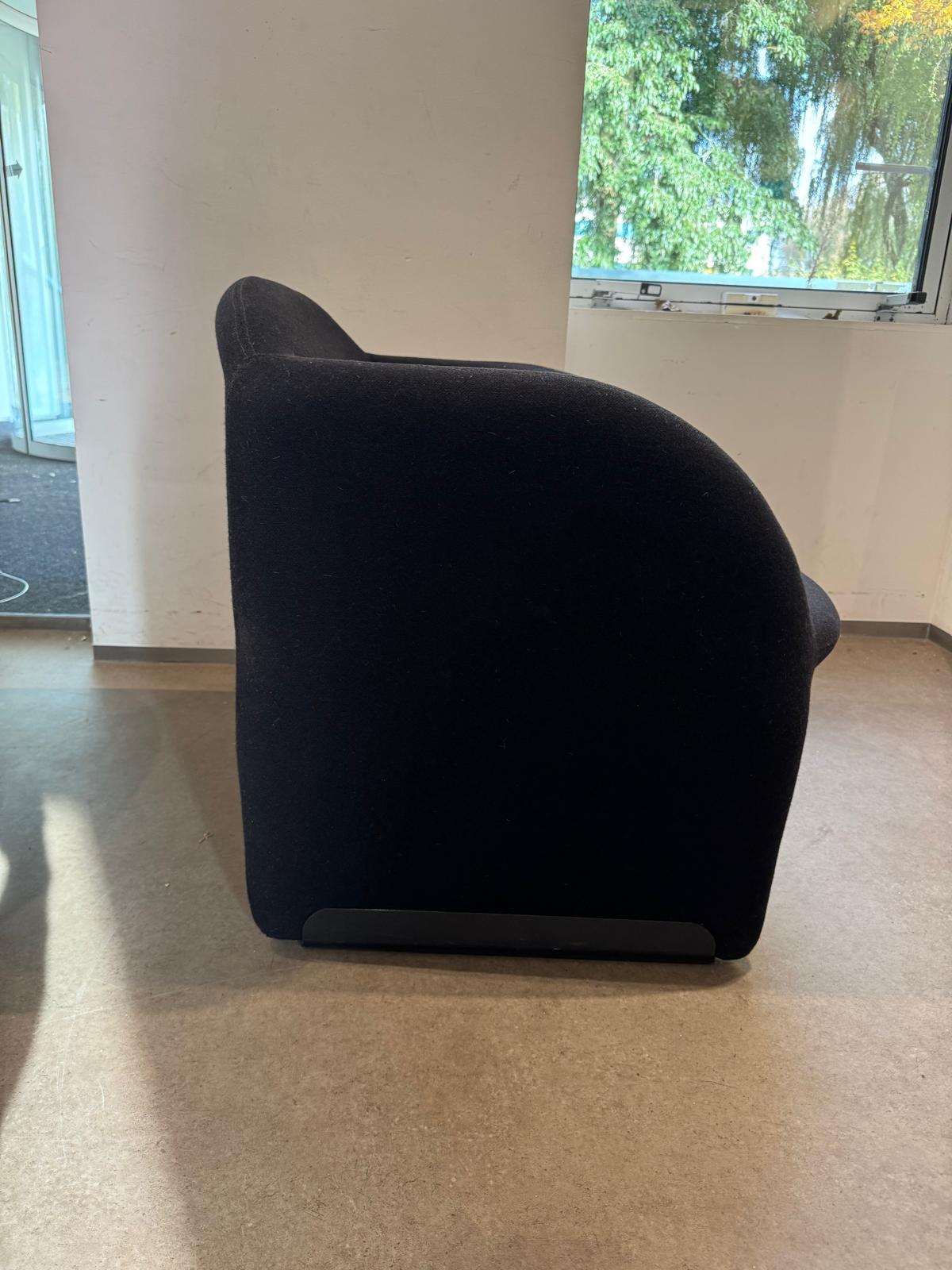 Set de deux Artifort Ben noirs en vente 2