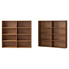 Set of two bookcases by Alf Svensson for Bjästa Snickerifabrik, Sweden 1960s.