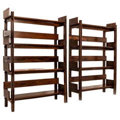 Set of Two Bookcases by Sergio Rodrigues for Oca Brasil, 1960s