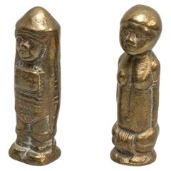 Satz von zwei Bronzefiguren - Spanien, CIRCA 1960