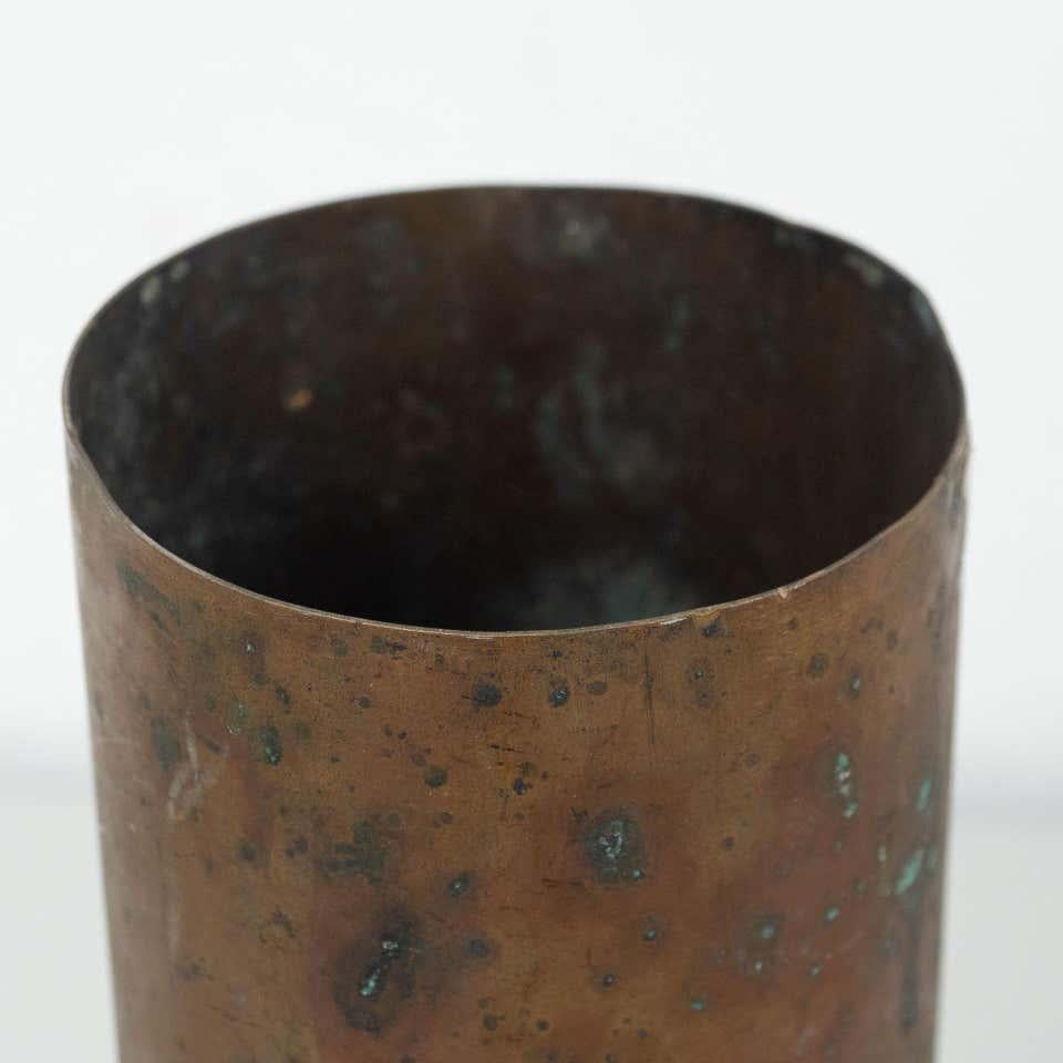 Set aus zwei Bronzevasen, um 1930 9