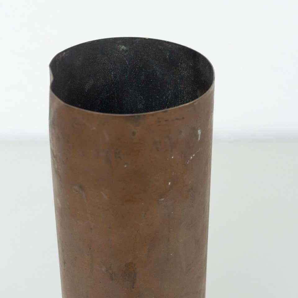 Set of Two Bronze Vases, circa 1930 For Sale 2
