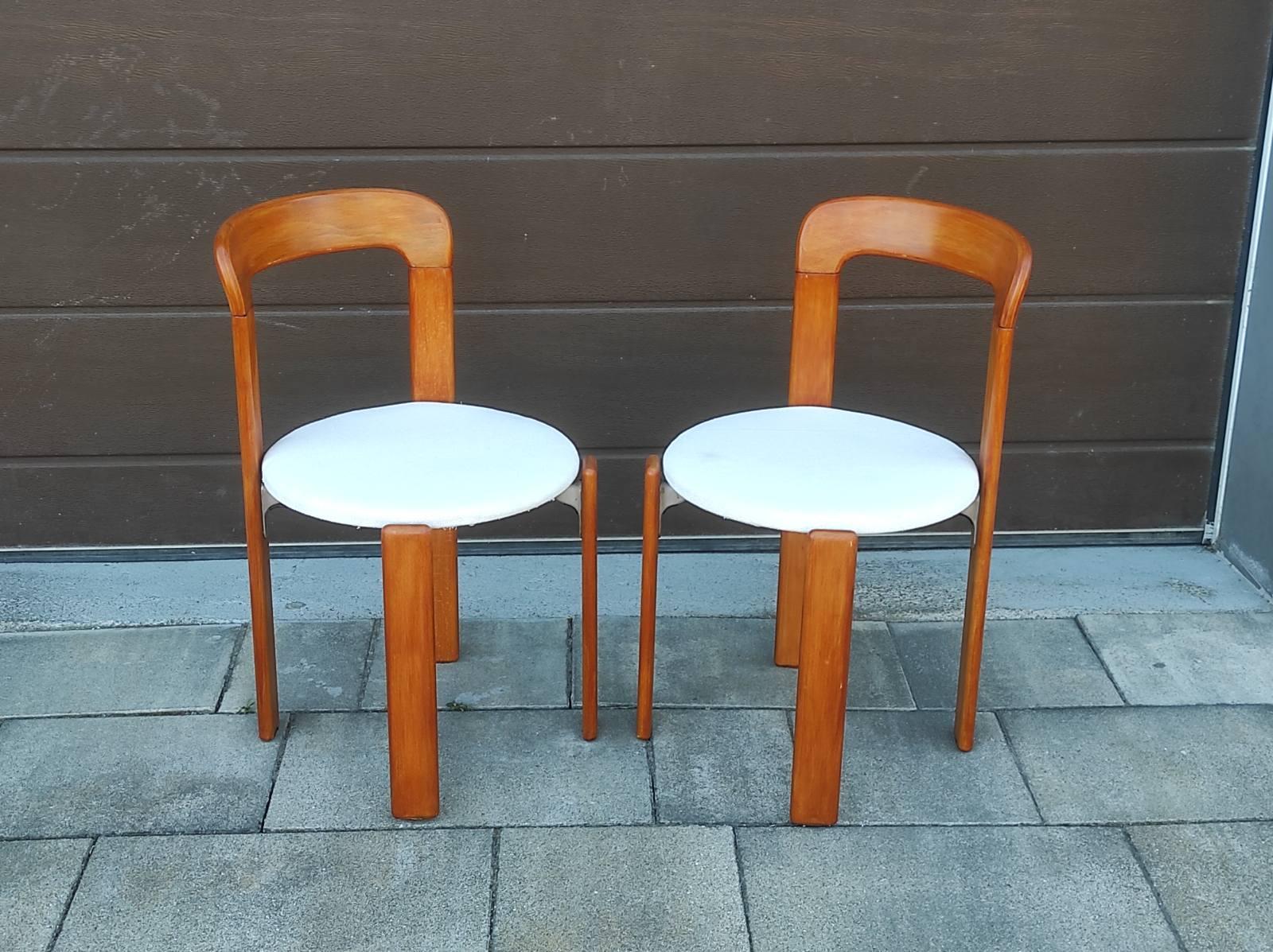 Ensemble de deux chaises postmodernes Bruno Rey pour Dietiker 1970 en vente 1