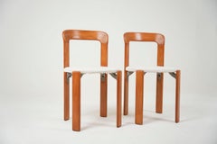 Juego De Dos Bruno Rey Silla Postmoderna Para Dietiker Años 70