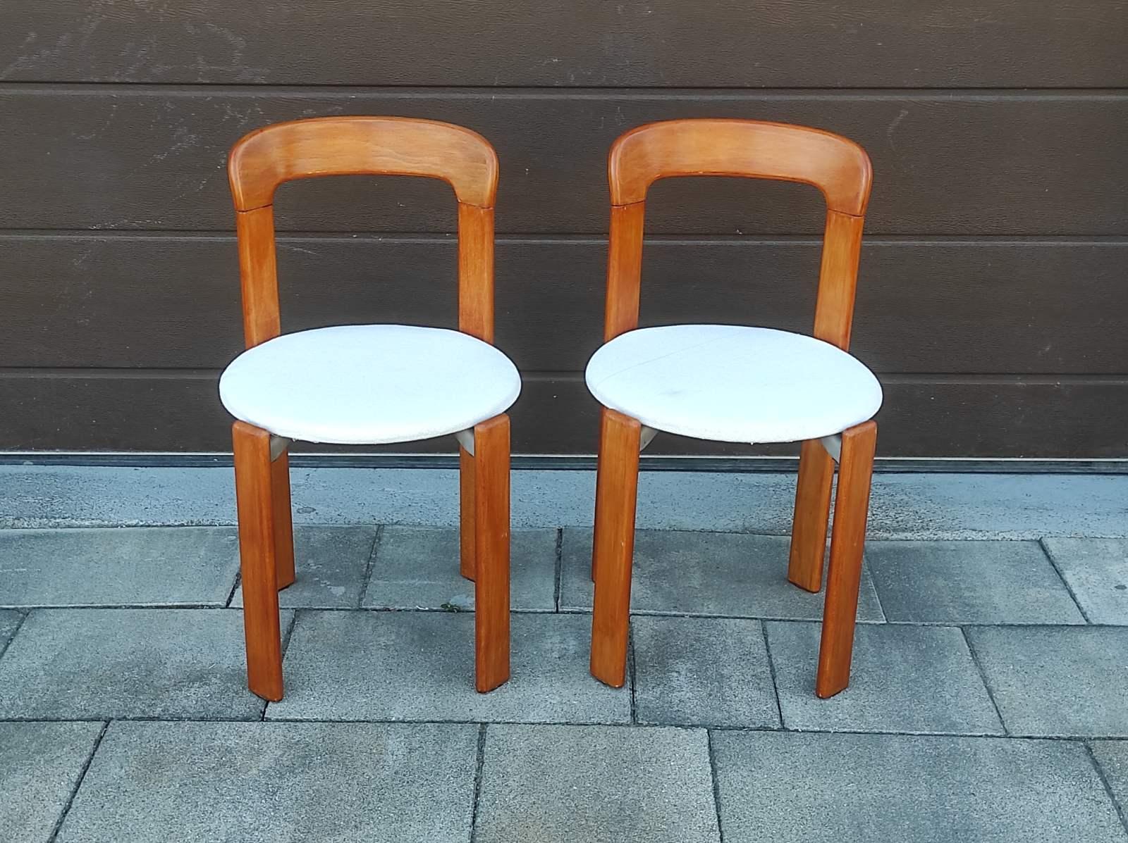 Ensemble de deux chaises postmodernes Bruno Rey pour Dietiker 1970 en vente 2