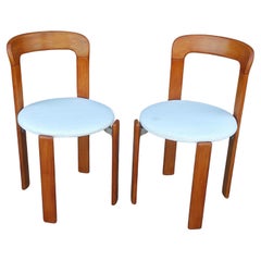 Set Of Two Bruno Rey Postmodern Chair For Dietiker 1970s