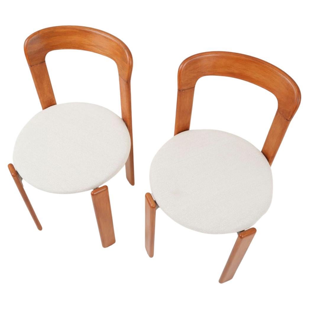Zweier-Set Bruno Rey Postmoderner Stuhl für Dietiker 1970er