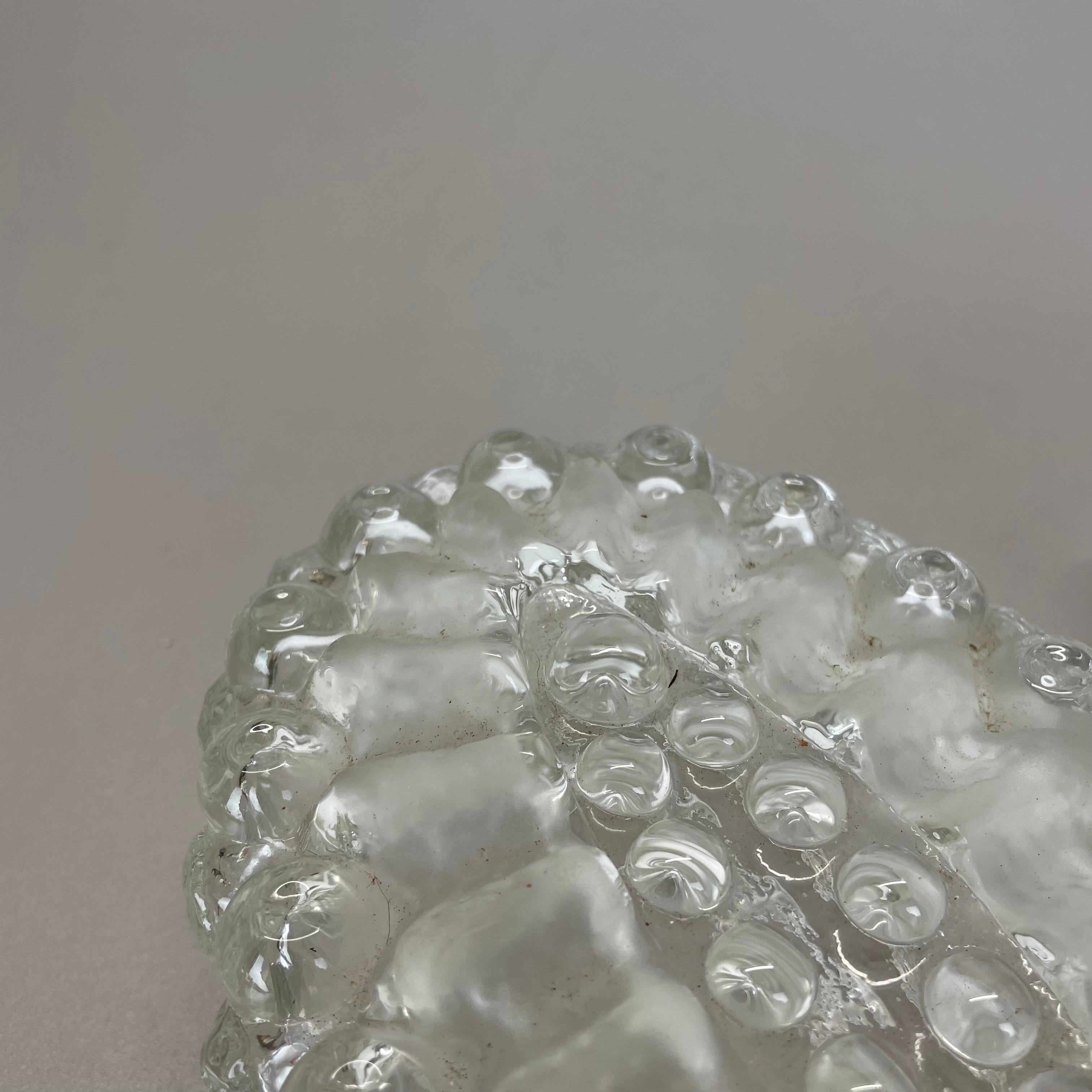 Juego de dos apliques de cristal estilo Tynell 