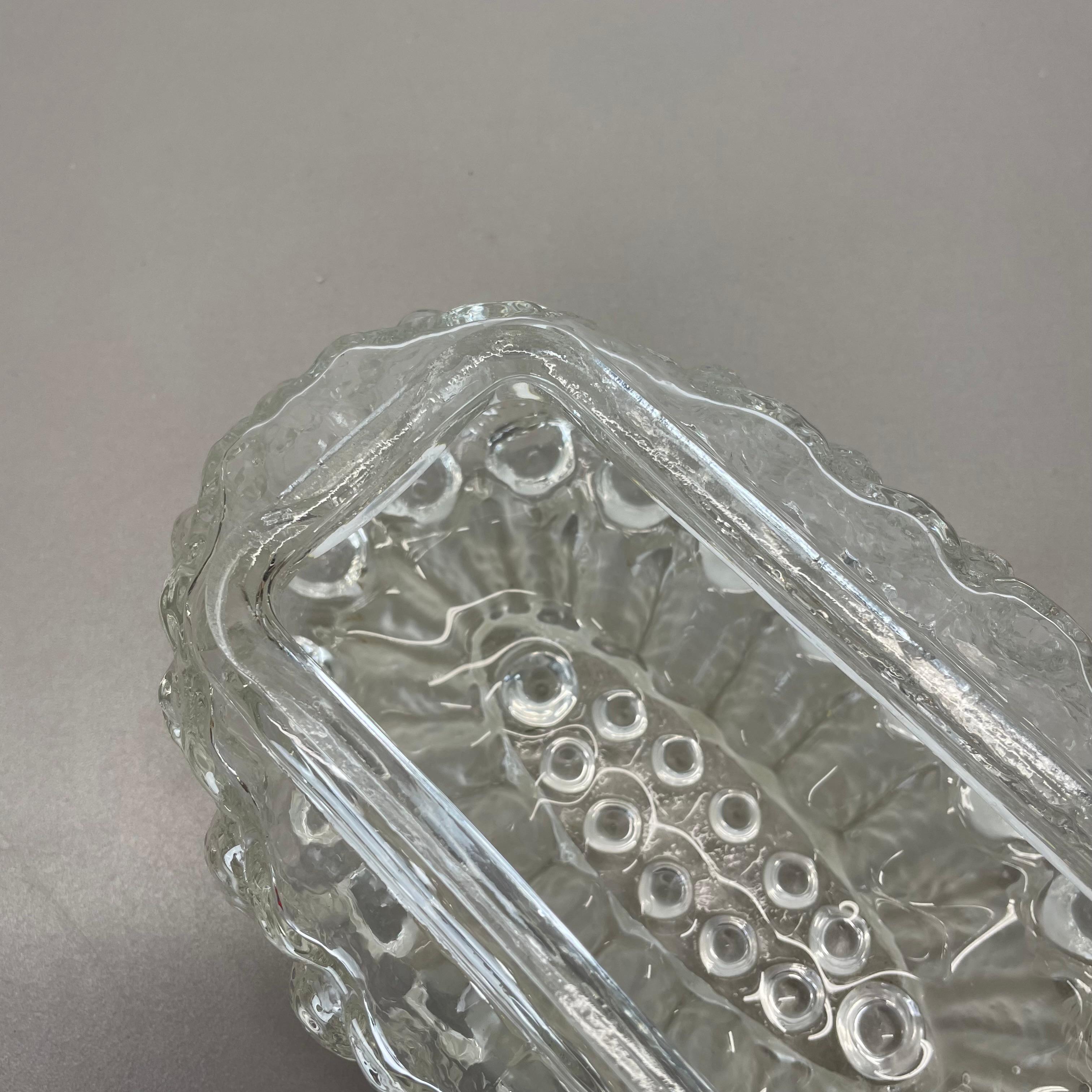Juego de dos apliques de cristal estilo Tynell 