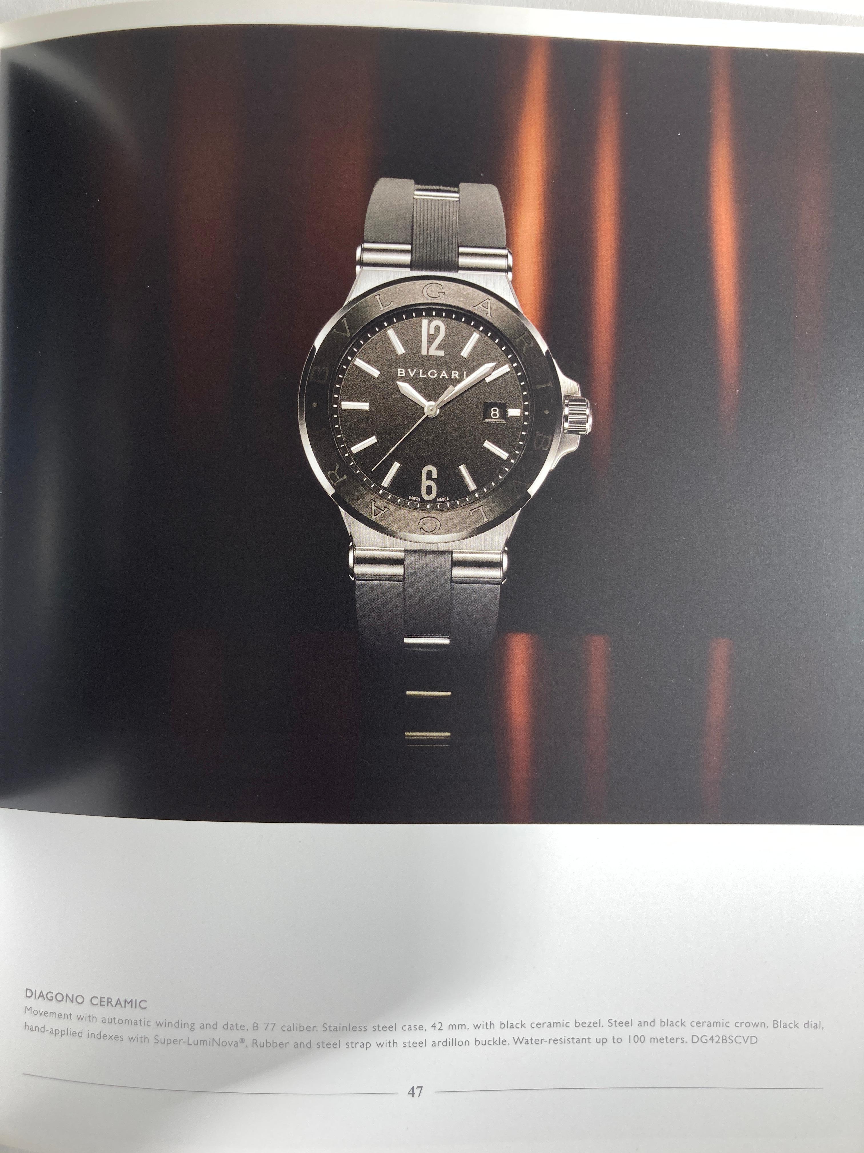 Set of Two Bulgari Brand Book Catalogue Jewelry and Watches 2013 For Sale 7