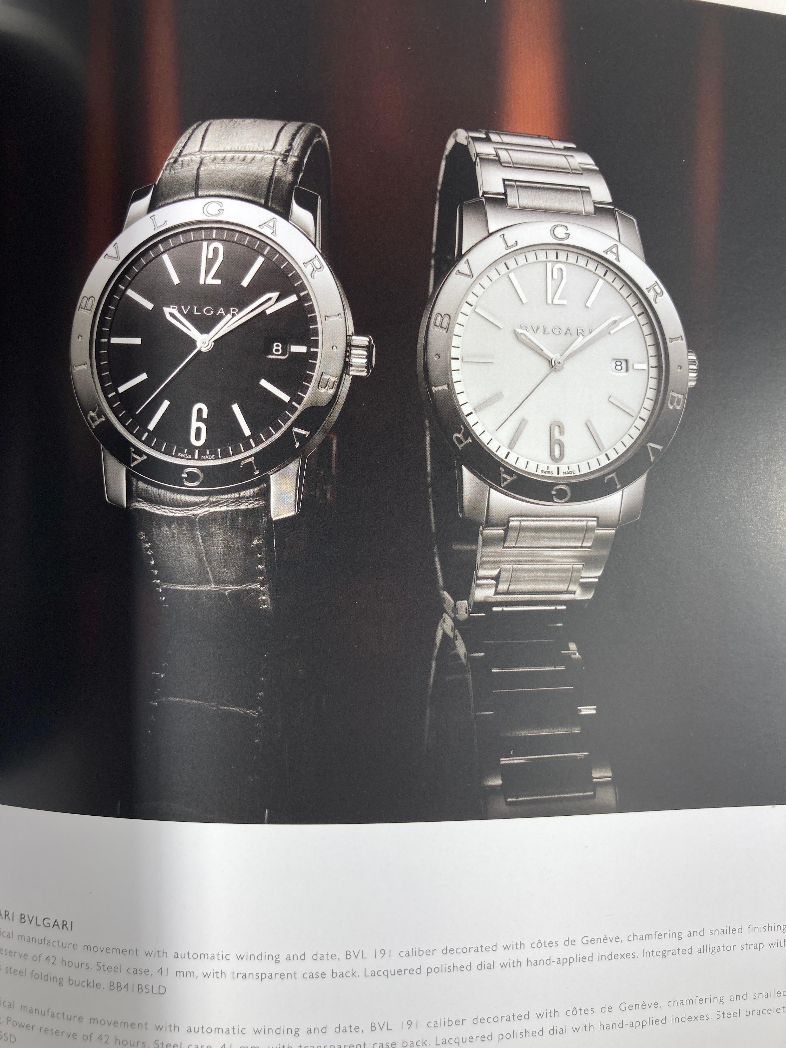 Set of Two Bulgari Brand Book Catalogue Jewelry and Watches 2013 For Sale 9