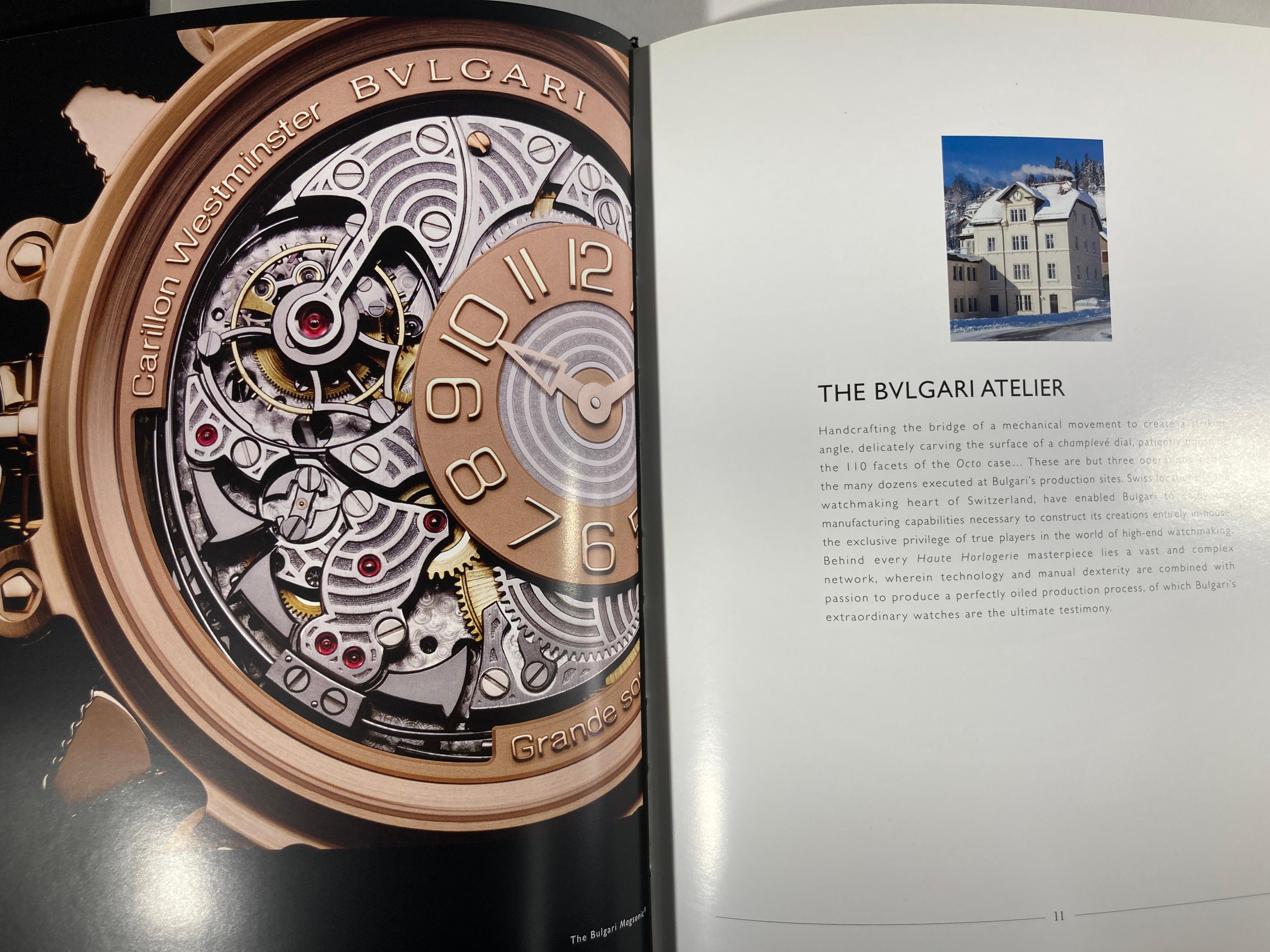 Set of Two Bulgari Brand Book Catalogue Jewelry and Watches 2013 For Sale 11