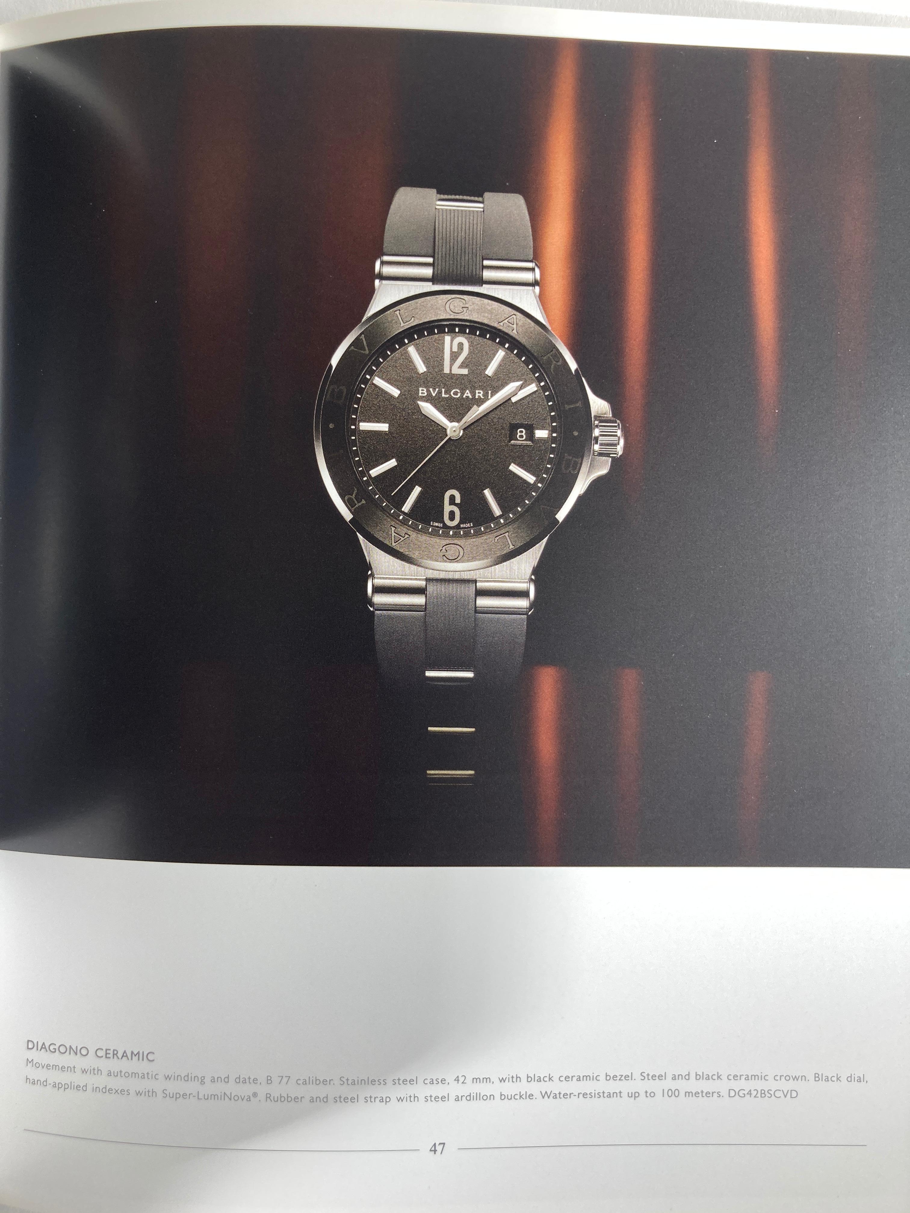 Set of Two Bvlgari Brand Book Catalogue Jewellery and Watches 2013 For Sale 6