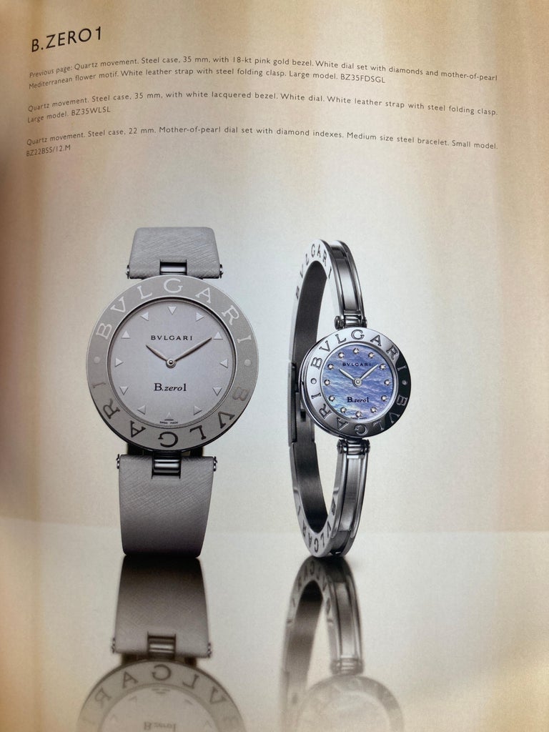 Set of Two Bvlgari Brand Book Catalogue Jewellery and Watches 2013 For