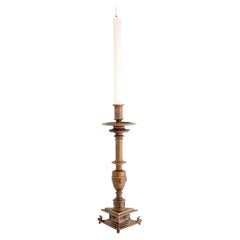 Set of Two Candle Holder – Antique Gold Finish