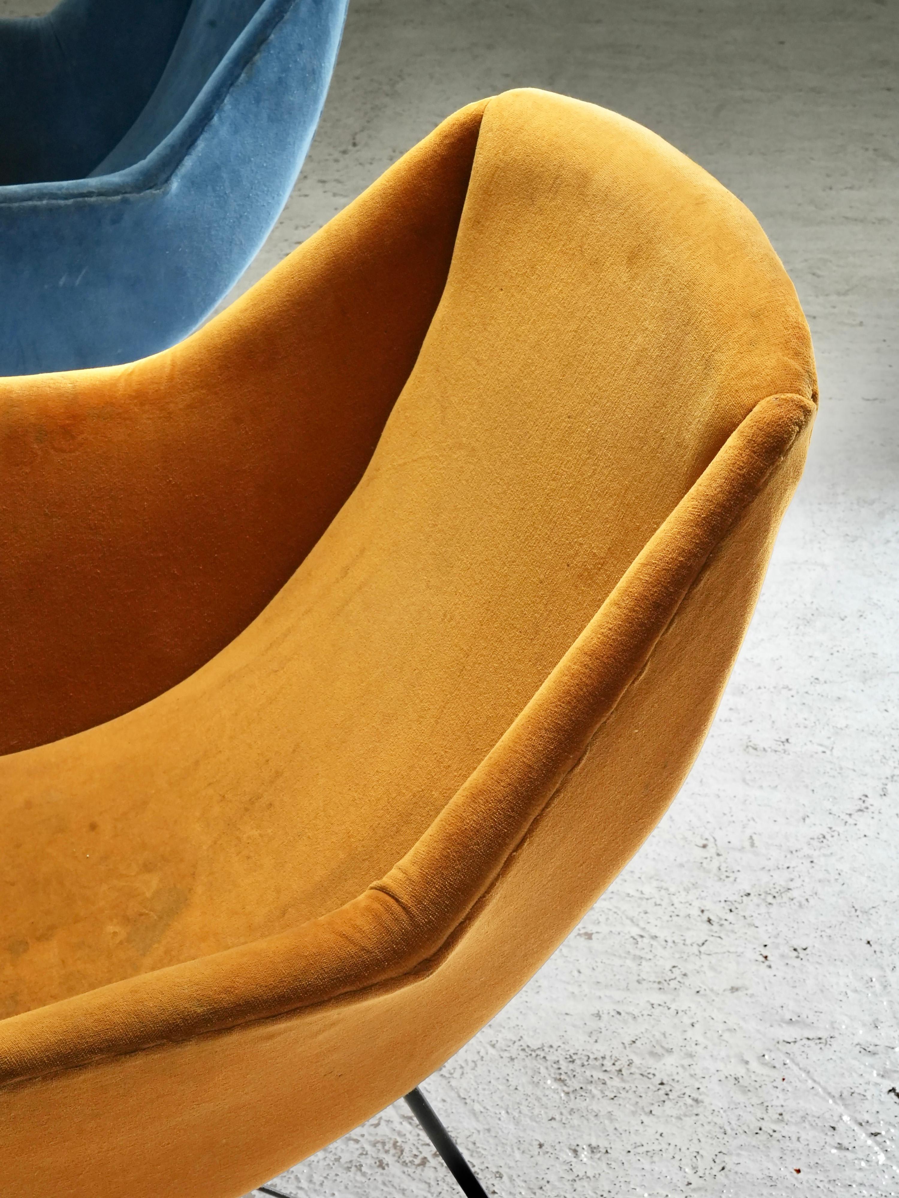 Mid-Century Modern Ensemble de deux chaises longues Carlo Hauner et Martin Eisler, Brésil, années 1960 en vente