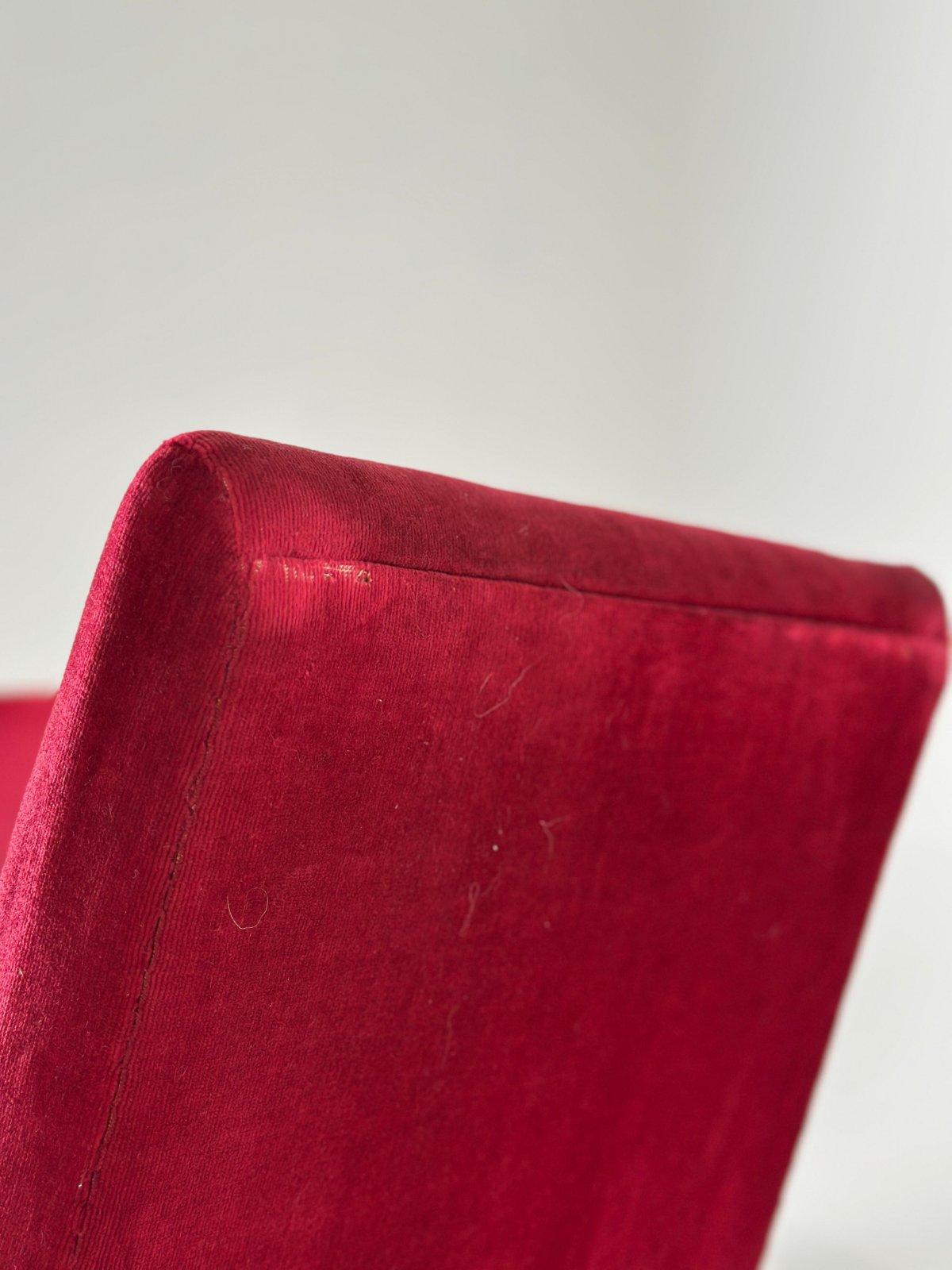 Ensemble de deux chaises longues Carlo Mollino Italie années 1950 en vente 4