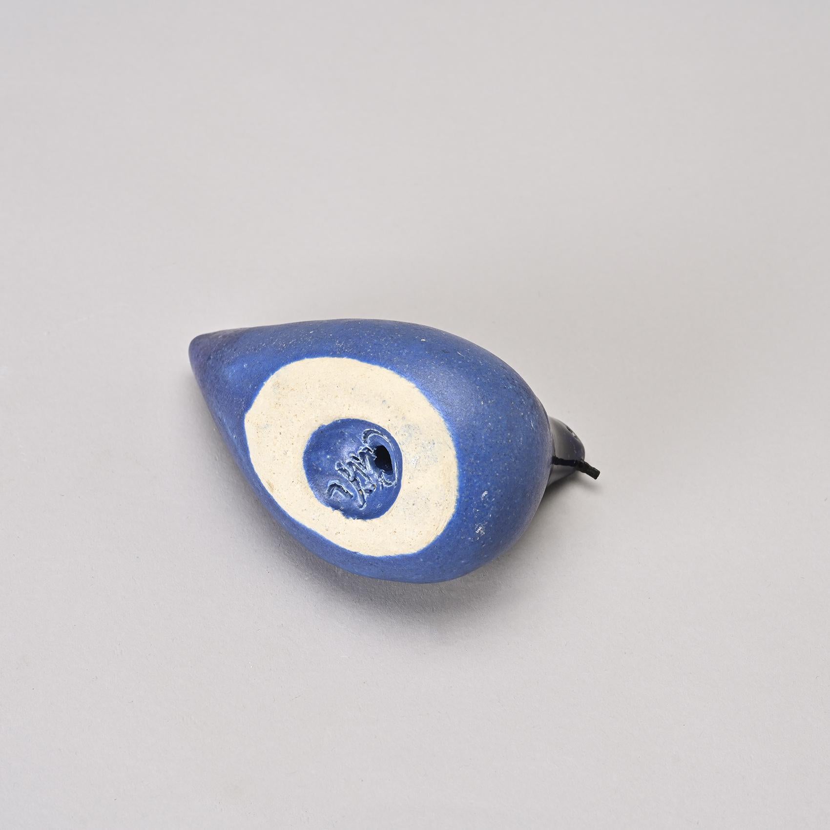 Set di due uccelli in ceramica di Gérald Olivier, Svizzera, circa 1970 in vendita 4