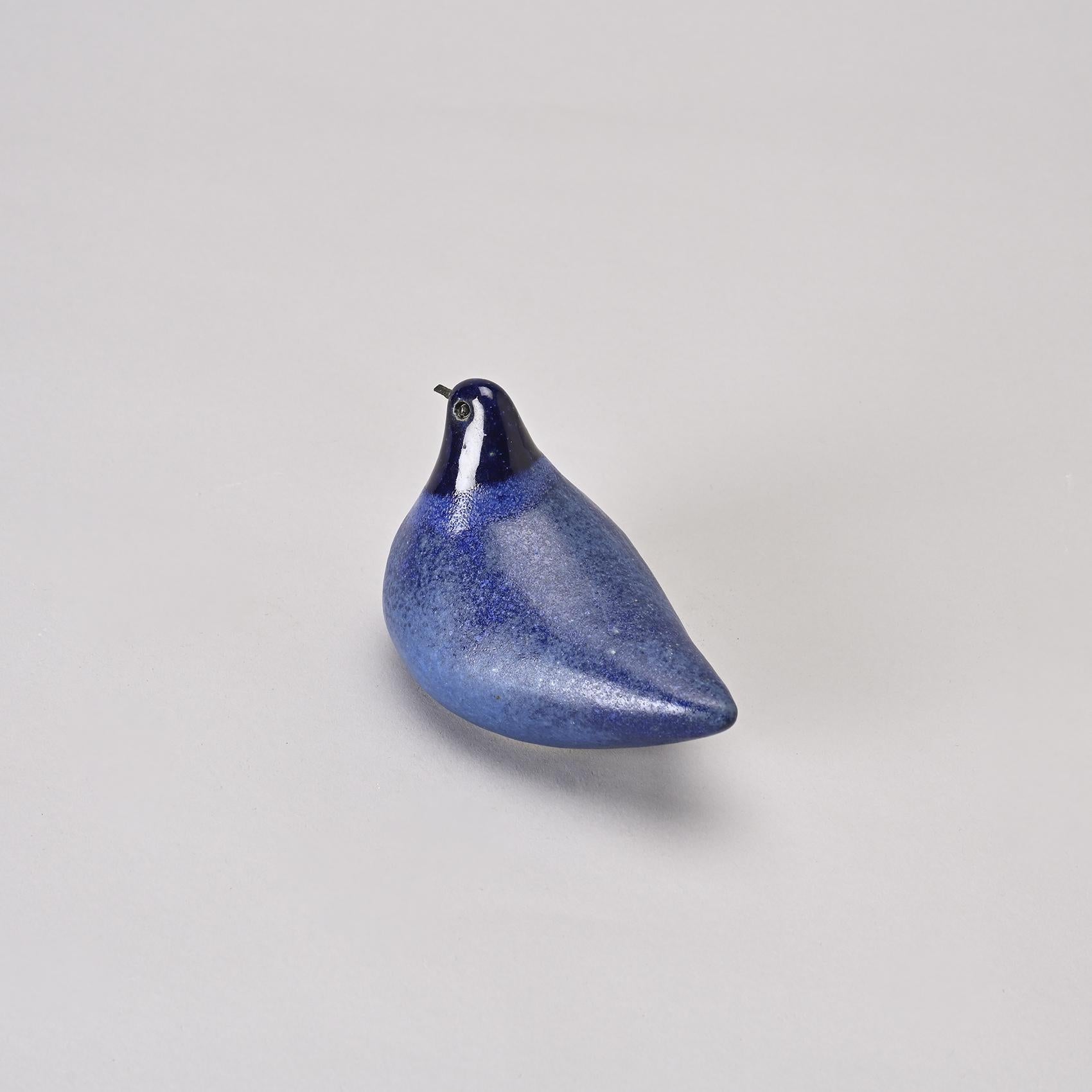 Set di due uccelli in ceramica di Gérald Olivier, Svizzera, circa 1970 in vendita 1
