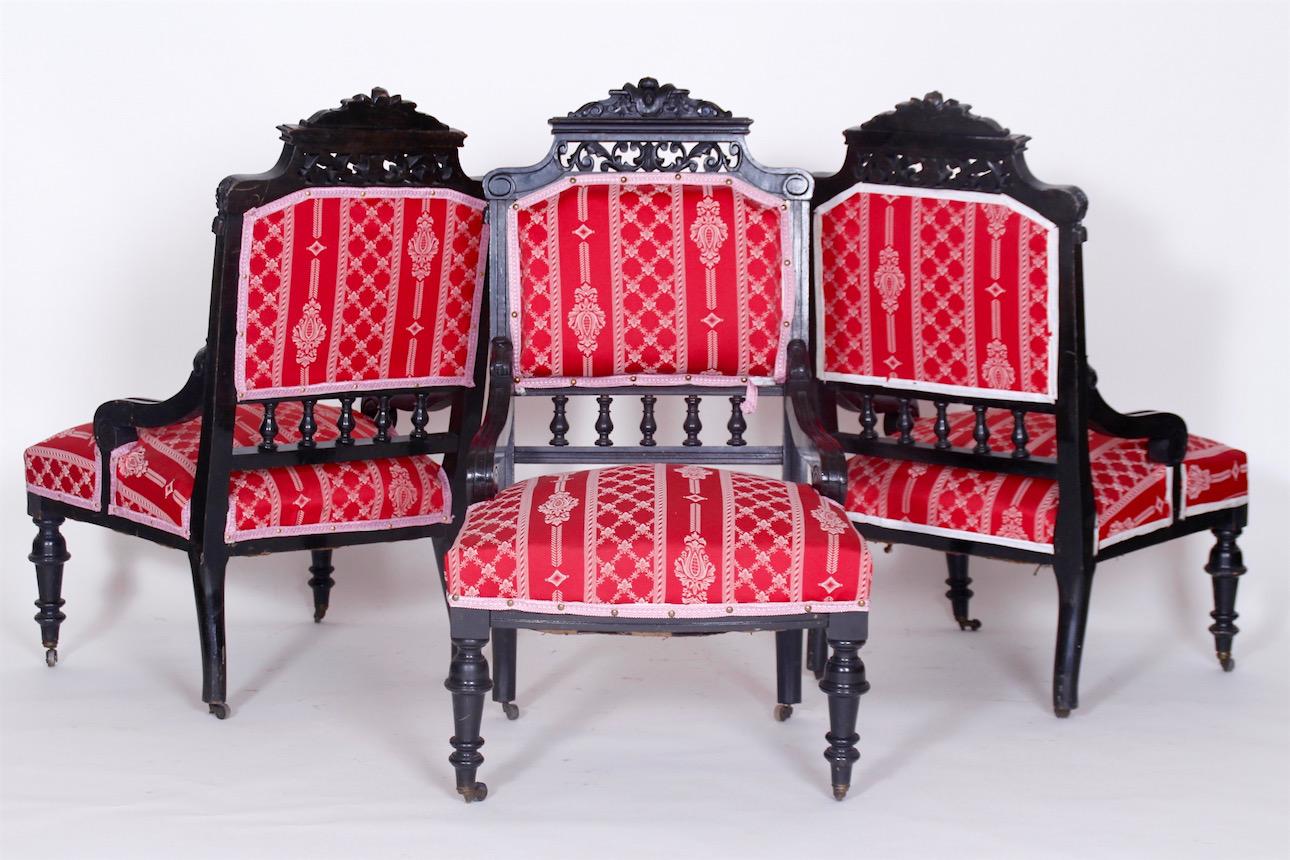 Empire Set of Two Chairs, 1850s