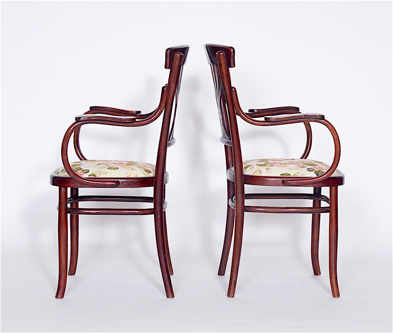 Late 19th Century Set of Two Chairs and Two Armchairs, 1890s