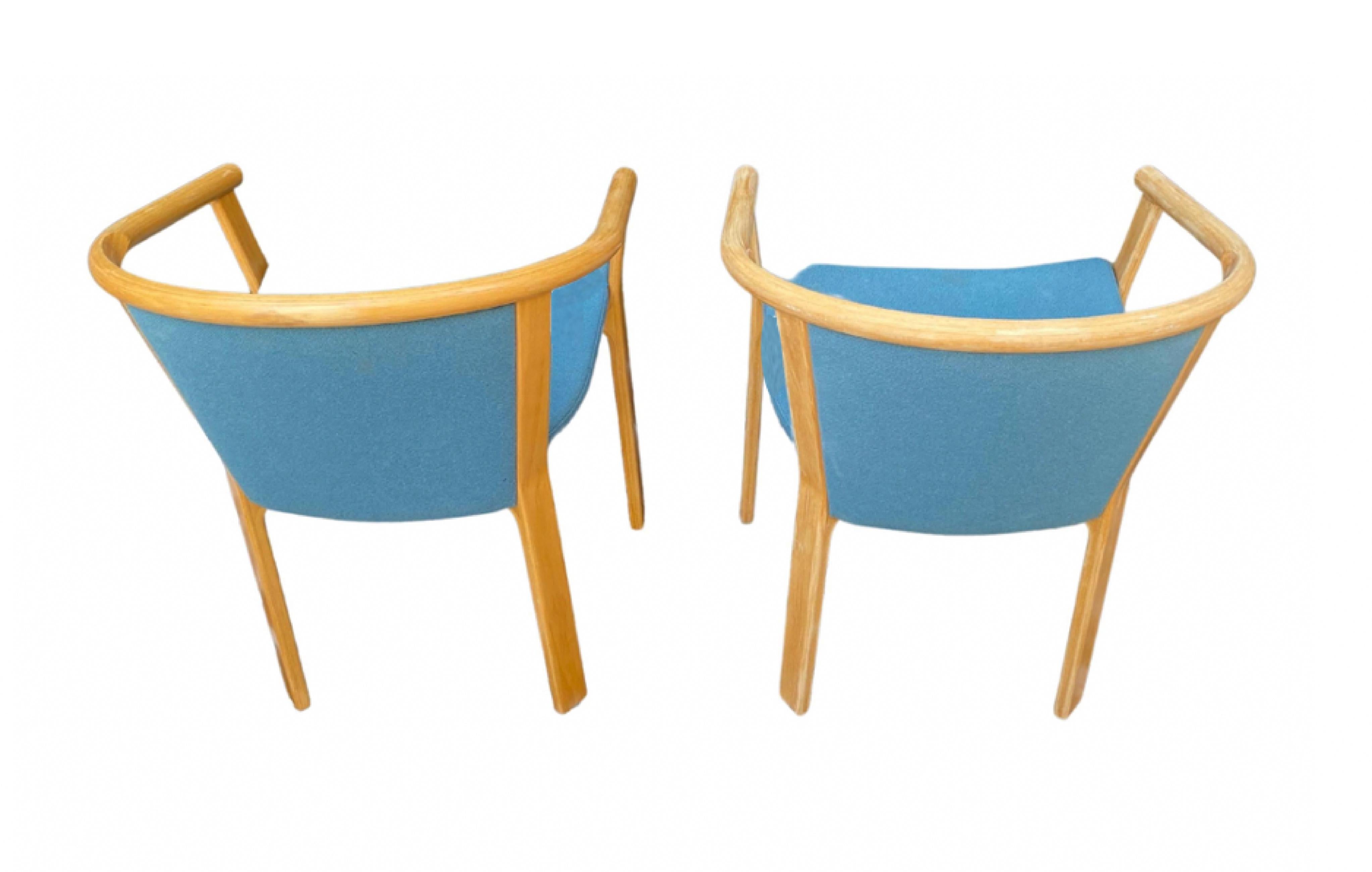 Mid-Century Modern Set of two Rud Thygesen and Johnny Sorensen chairs