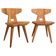  Set of two chairs by Jacob Kielland-Brandt for I. Christiansen, 1960s