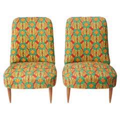 Vintage Set of Two Chairs by La DoubleJ, made in Italy, 1950