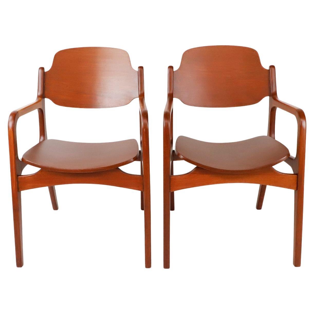 Set of Two Chairs by Michael Van Beuren For Sale