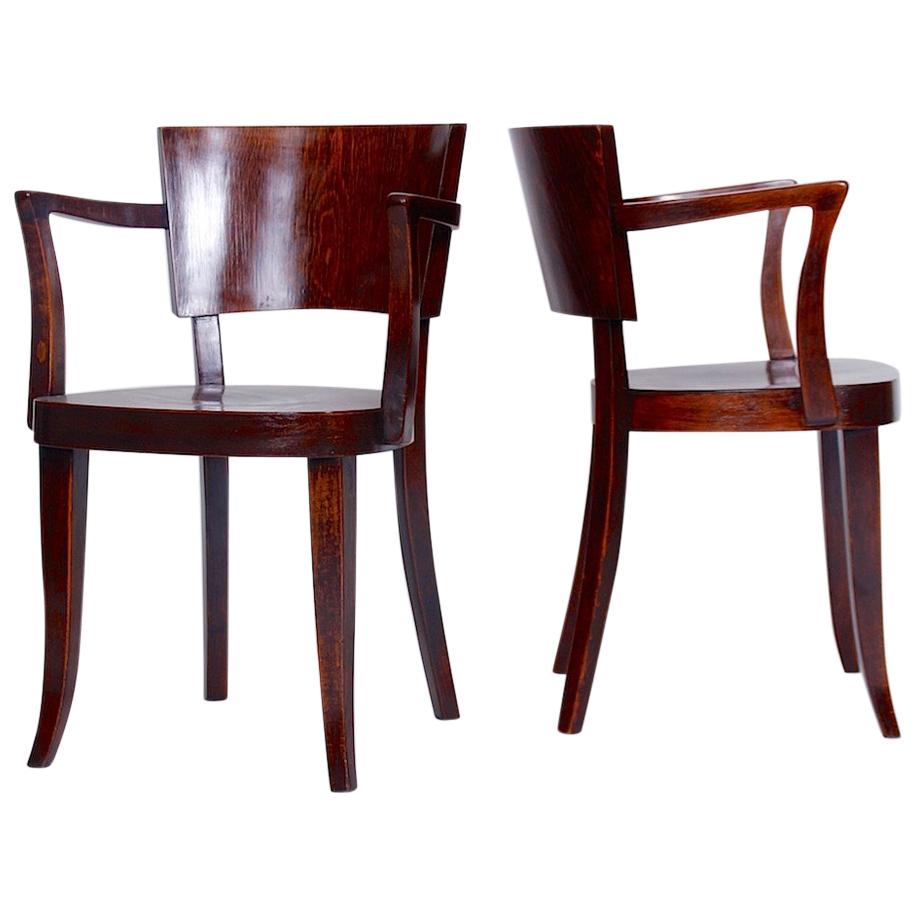 Set of Two Chairs by Thonet, 1920s