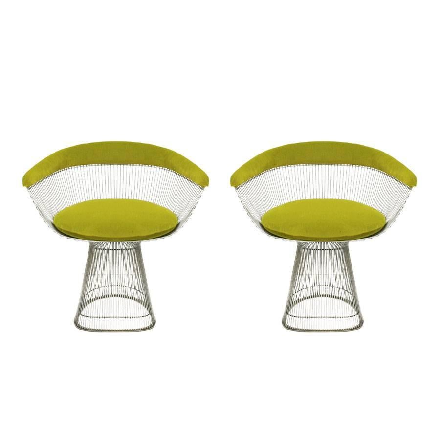 Set of two Chairs Designed by Warren Platner and Edited by Knoll