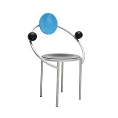 Two Chairs Mod. "First" by Michele de Lucchi for Memphis Milano, Ready to Ship
