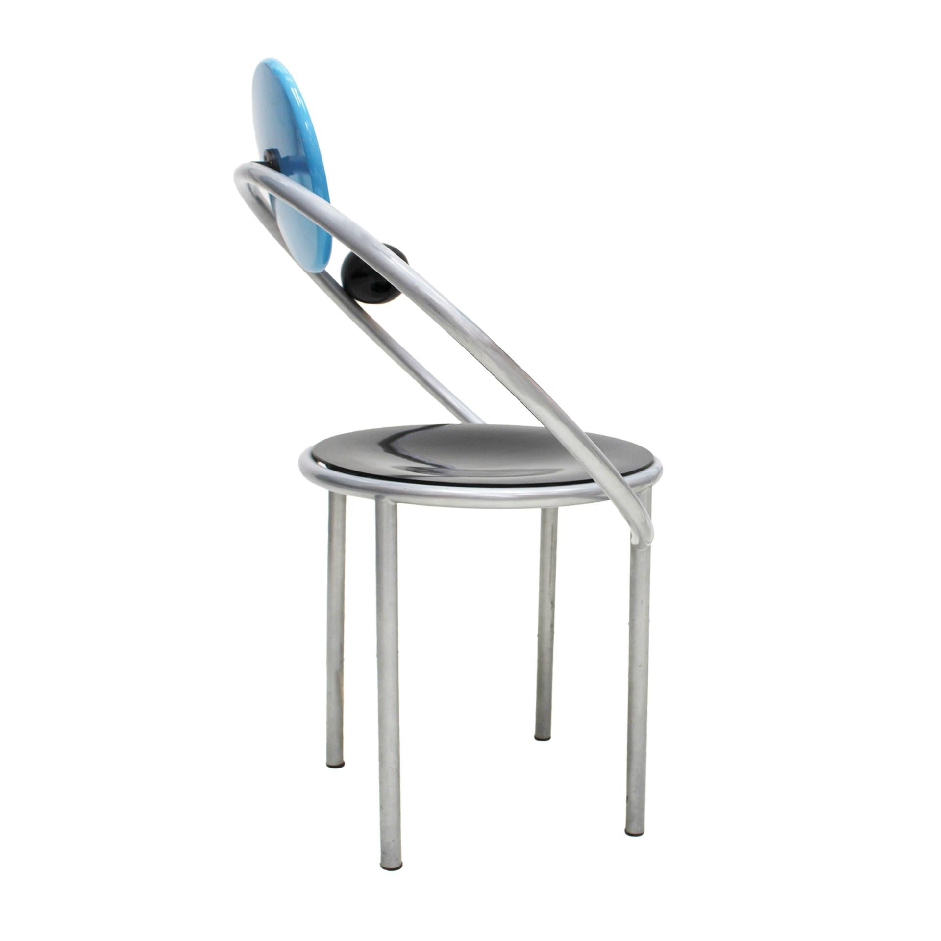 Deux chaises Mod. « First » de Michele de Lucchi pour Memphis Milano, prêt à expédier Bon état - En vente à Madrid, ES