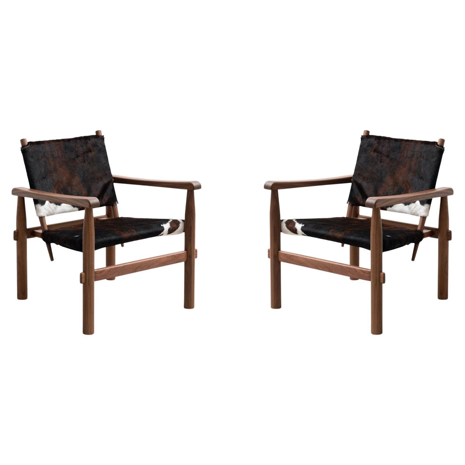 Ensemble de deux fauteuils de l'hôtel Charlotte Perriand 533 Doron par Cassina